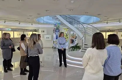 Экскурсия на выставку рисунков "Легкость бытия"